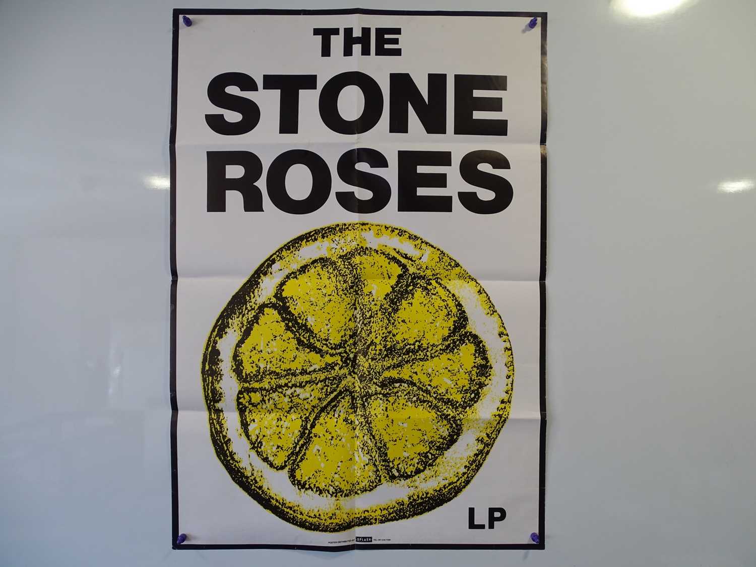 Lot 694 - THE STONE ROSES - promo poster for 'Splash' -