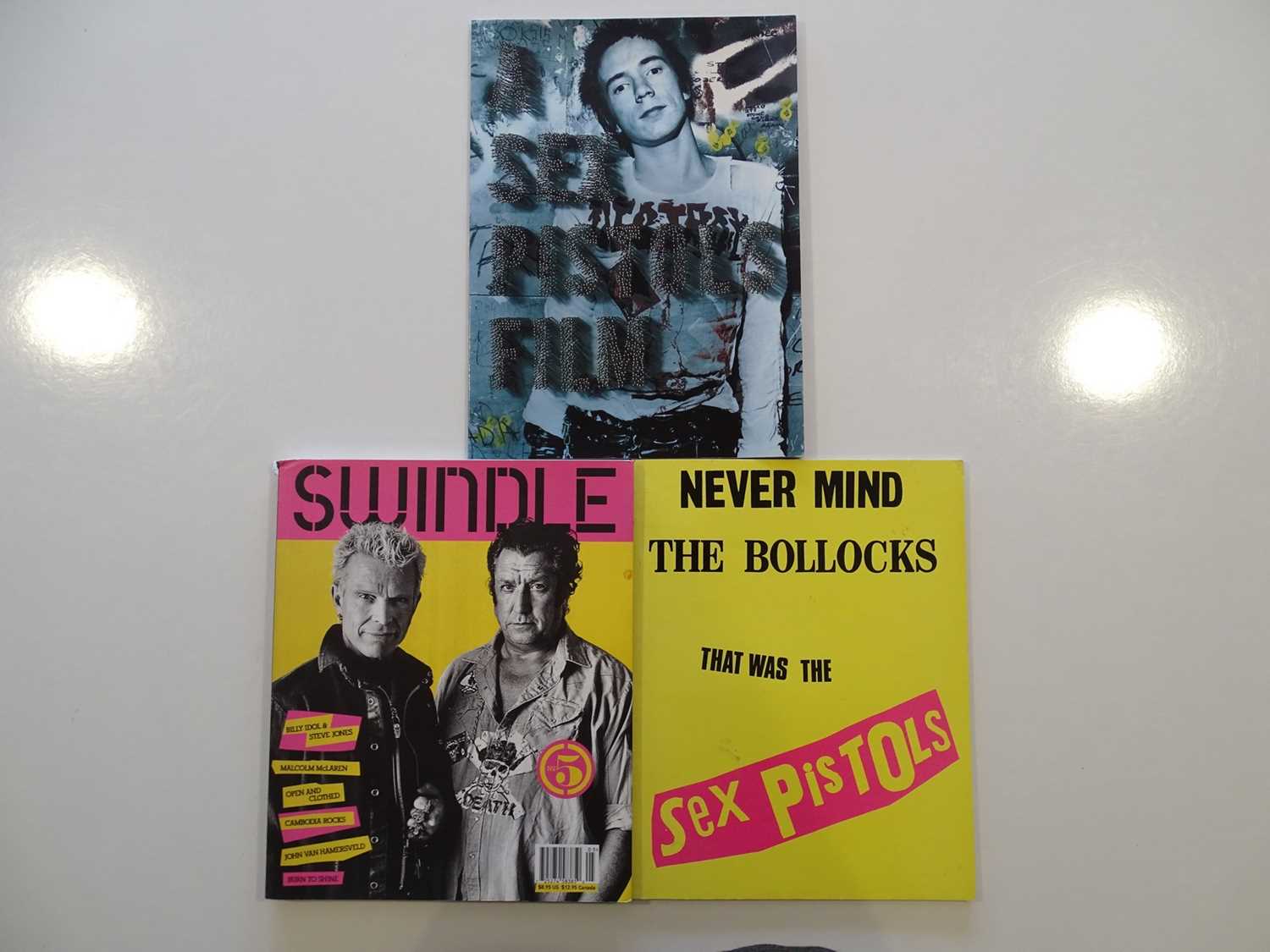 Lot 710 - SEX PISTOLS - sex pistols related books...