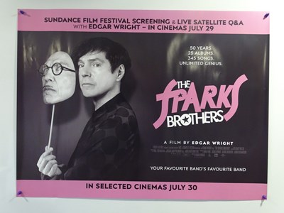 Lot 589 - THE SPARKS BROTHERS - UK quad - documentary...