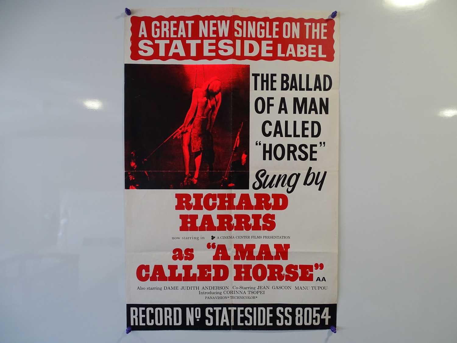 Lot 320 - A MAN CALLED HORSE (1970) - double crown...