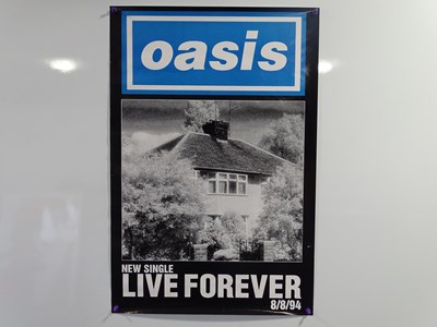 Lot 735 - OASIS - promo posters for 'Roll With It',...