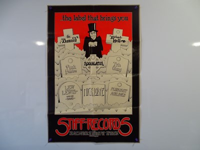 Lot 561 - Original Stiff Records promo poster (1976) -...