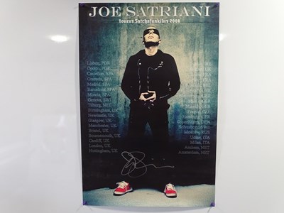 Lot 653 - JOE SATRIANI - concert posters (2) including -...