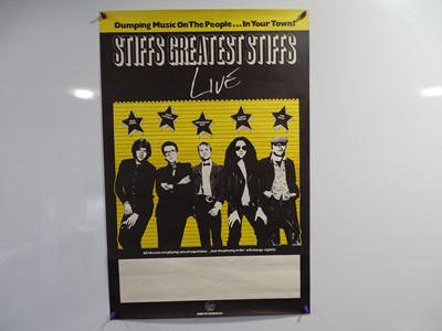 Lot 683 - STIFF RECORDS bands tour poster 1977 including...