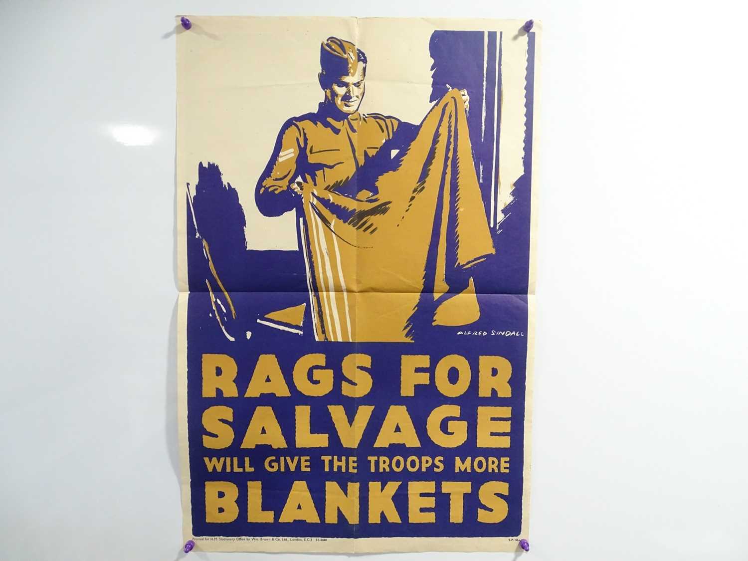 Lot 328 - A group of World War 2 propaganda posters -...