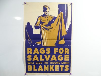 Lot 328 - A group of World War 2 propaganda posters -...