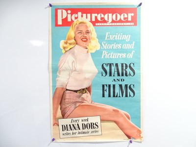 Lot 609 - A 'Picturegoer' newstand advert with DIANA...