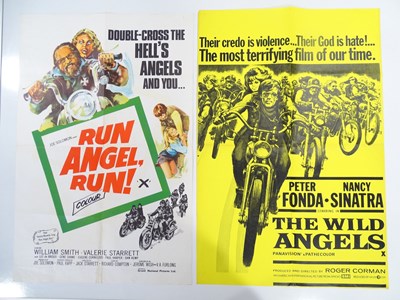 Lot 303 - RUN ANGEL RUN (1969) & WILD ANGELS (1966) - 20'...