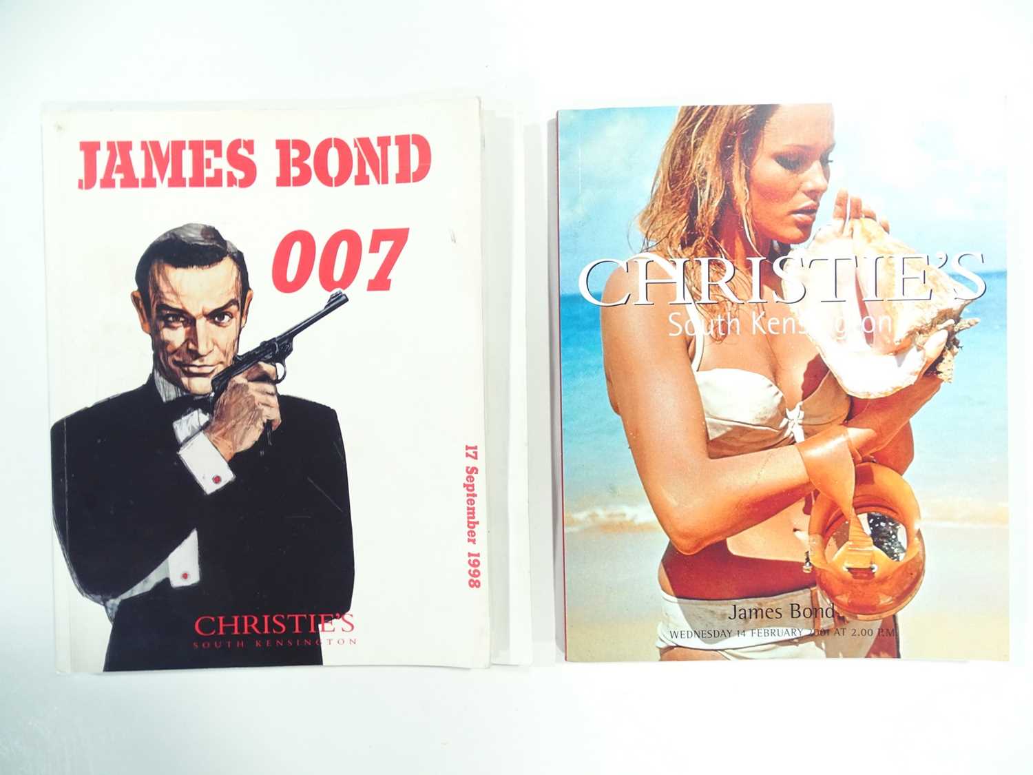 Lot 51 - JAMES BOND CHRISTIE'S AUCTION CATALOGUES (2 in...