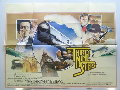 Lot 37 - THE THIRTY-NINE STEPS (1978) - UK Quad Film...