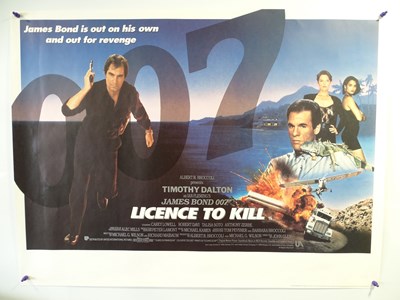 Lot 62 - JAMES BOND: LICENCE TO KILL (1989) - 30" x 40"...