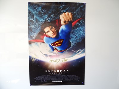 Lot 202 - SUPERMAN RETURNS - Signed by Brandon Routh &...
