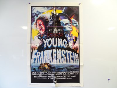 Lot 187 - YOUNG FRANKENSTEIN (1974) - 27" x 41" (69 x...