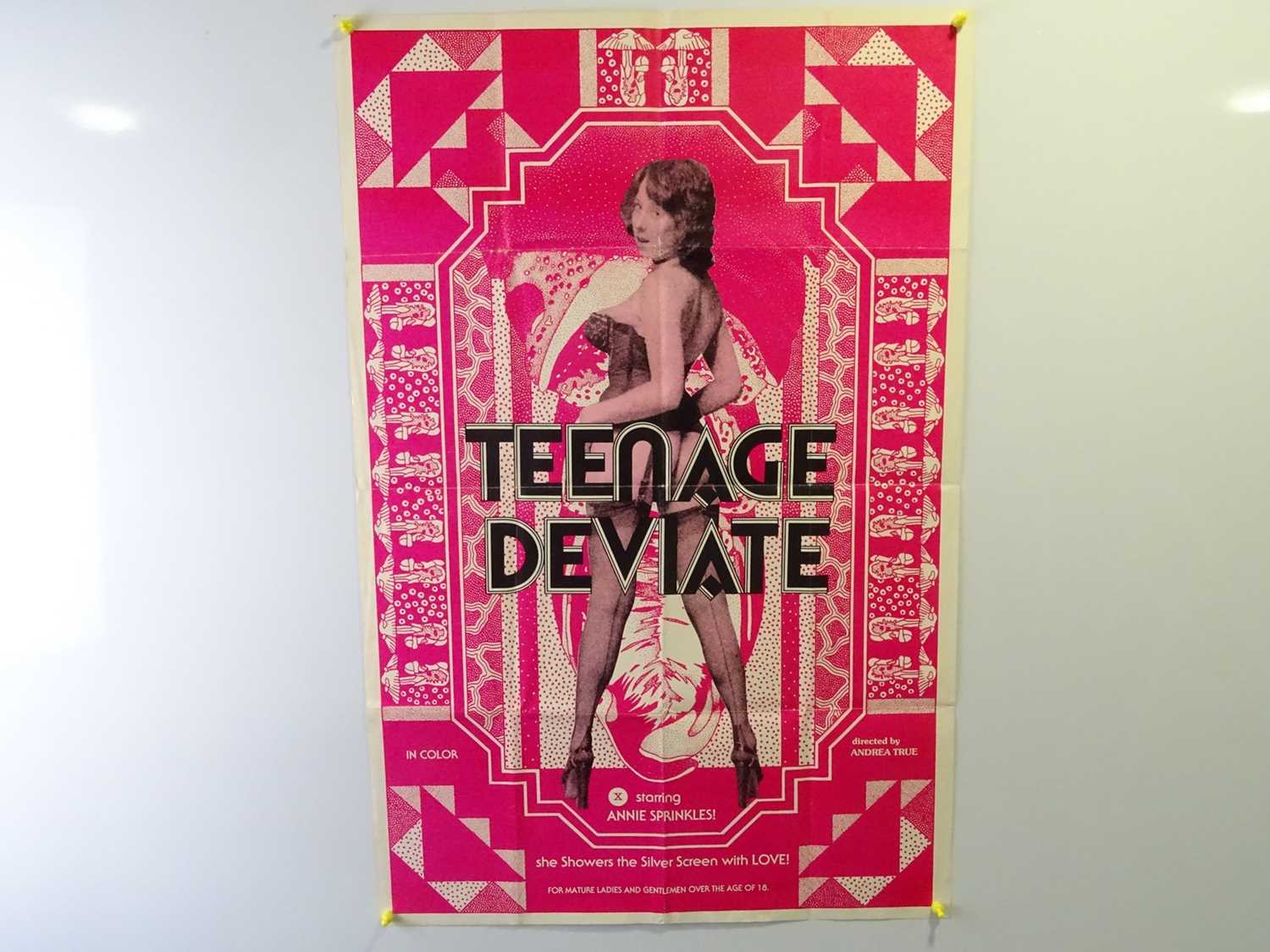 Lot 273 - TEENAGE DEVIATE (1976) - One-Sheet - Annie...