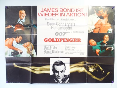 Lot 43 - JAMES BOND: GOLDFINGER (1965) - German A0 - 33"...