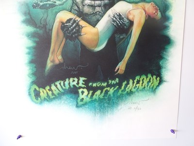 Lot 14 - CREATURE FROM THE BLACK LAGOON - 27" x 41" (69...