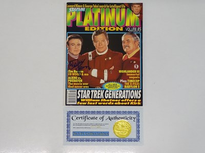 Lot 469 - A STAR TREK - Starlog Platinum Edition Volume...