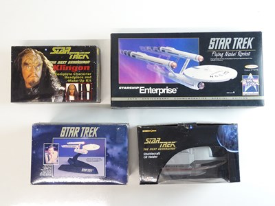 Lot 474 - STAR TREK A group of kits and toys to include...