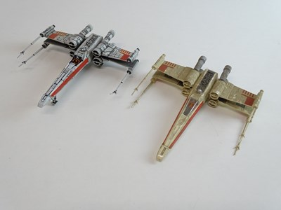 Lot 491 - A group of STAR WARS plastic kit built space...