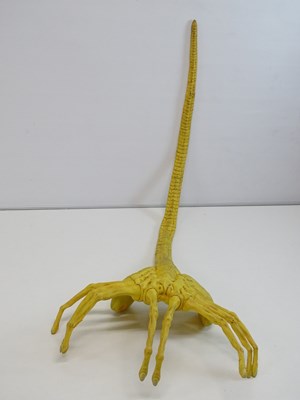 Lot 378 - A full sized rubberised replica 'Facehugger'...