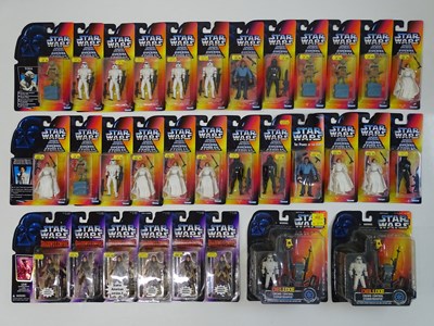 Lot 498 - A large quantity of carded STAR WARS 'The...
