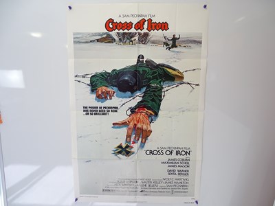 Lot 340 - CROSS OF IRON (1977) - U.S. One-Sheet - Sam...