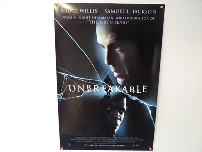Lot 132 - UNBREAKABLE (2000) - A pair of UK film posters...