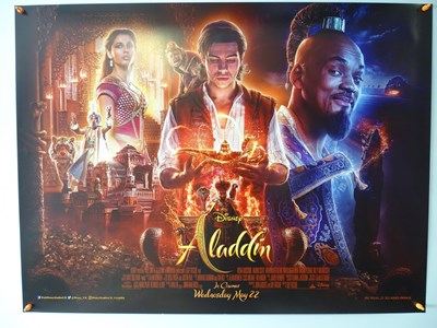 Lot 240 - WALT DISNEY - ALADDIN (2019): A group of three...