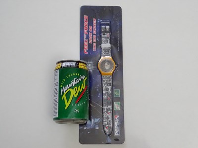 Lot 513 - STAR WARS - a 1996 Mountain Dew can promoting...