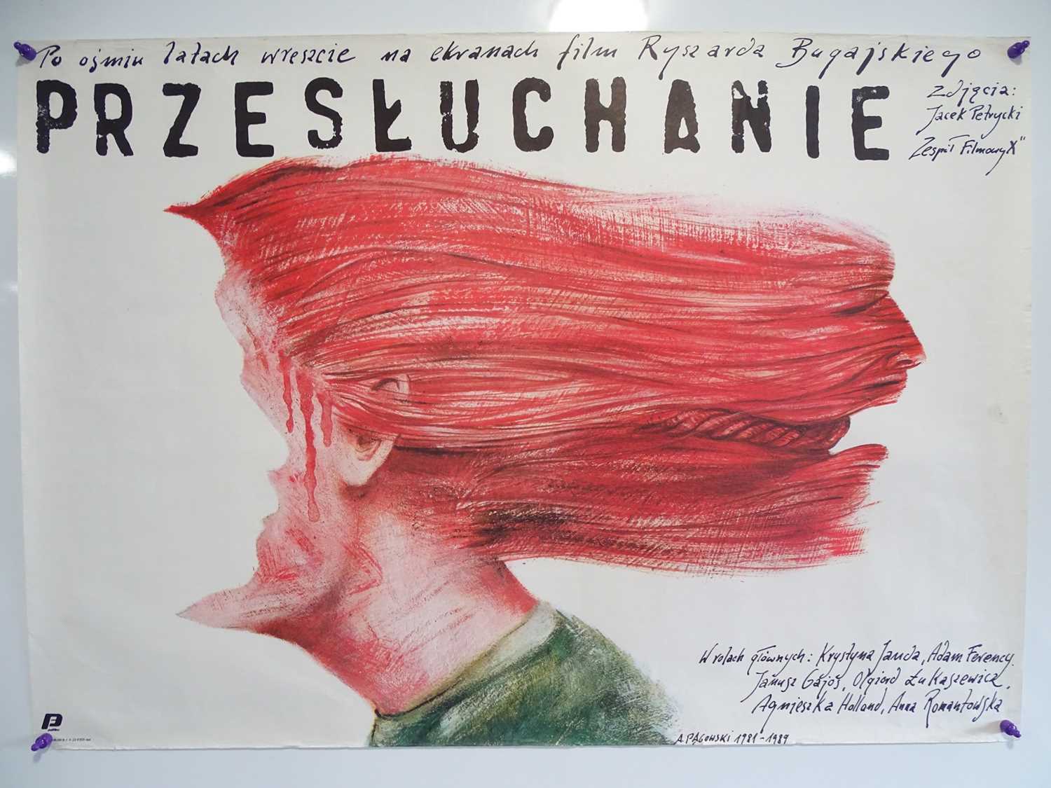 Lot 346 - PRZESLUCHANIE (INTERROGATION) (1989) - Polish...