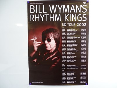Lot 613 - A quantity of tour and album music posters to...