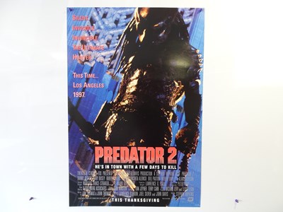 Lot 430 - PREDATOR 2 (1990) US one sheet - rolled as issued