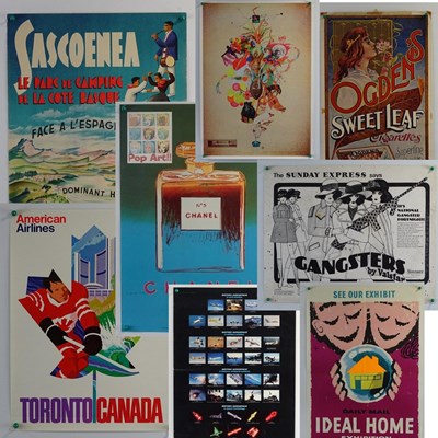 Lot 158 - A large quantity of mixed advertising posters...