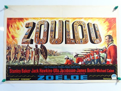 Lot 311 - ZOULOU (1964) Belgian affiche - single fold line