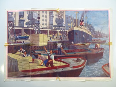 Lot 152 - A large quantity of educational posters for...