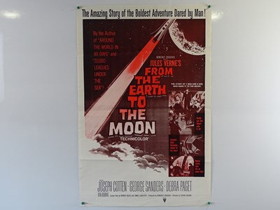 Lot 423 - FROM THE EARTH TO THE MOON (1960s re release) -...