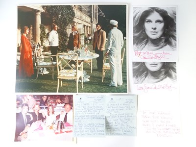 Lot 355 - 2 x signed photos of CANDICE BERGEN - star of...