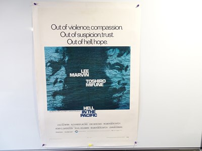Lot 324 - HELL IN THE PACIFIC (1969) US one sheet -...