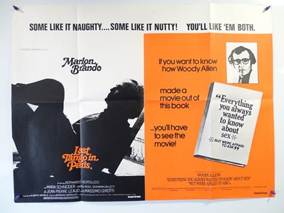 Lot 113 - A group of mixed Double Bill UK quad film...