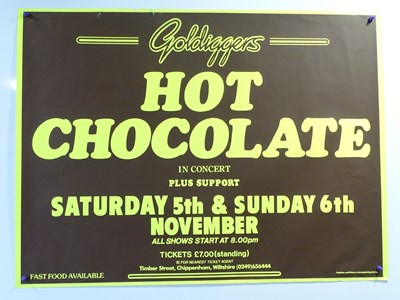 Lot 593 - A group of three UK Quad music posters for...