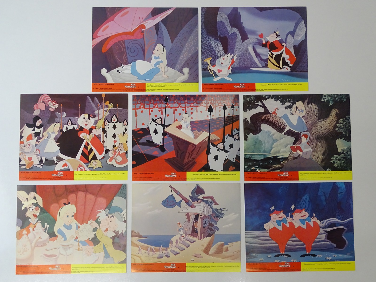 Lot 295 Walt Disney Alice In Wonderland 1978