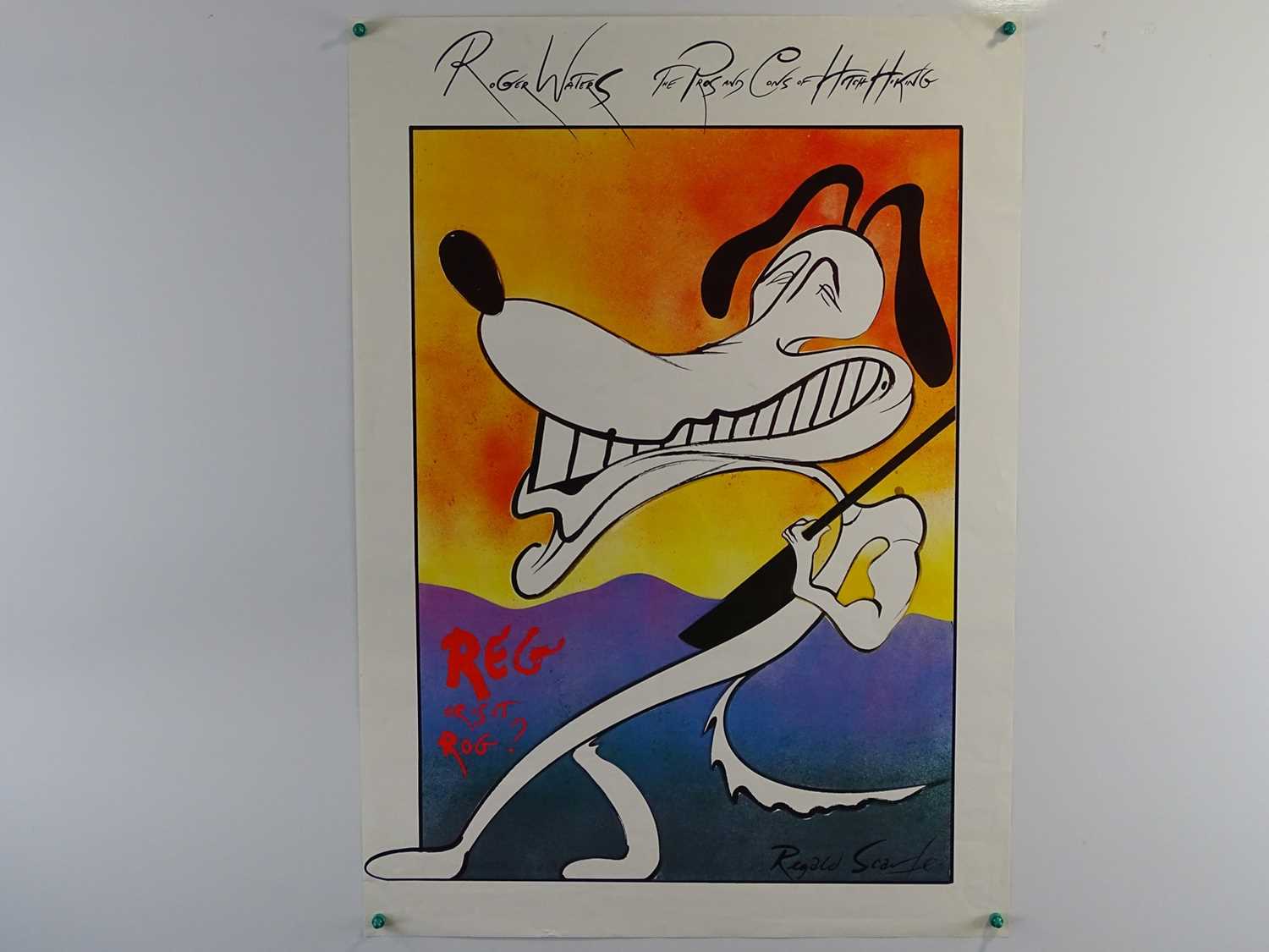 Lot 742 - ROGER WATERS - A pair of promotional posters...