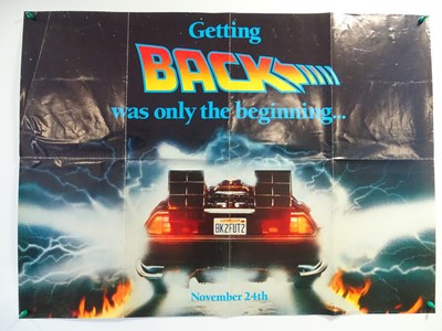 Lot 414 - BACK TO THE FUTURE PART 2 (2 in lot) UK Quads...