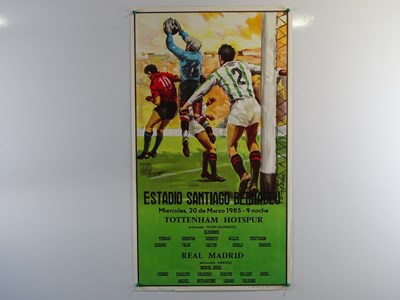 Lot 313 - A vintage TOTTENHAM HOTSPUR v REAL MADRID -...