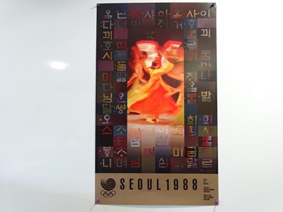 Lot 318 - SEOUL Olympics promotional posters - A series...