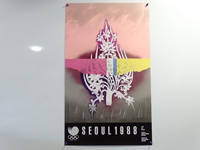 Lot 318 - SEOUL Olympics promotional posters - A series...