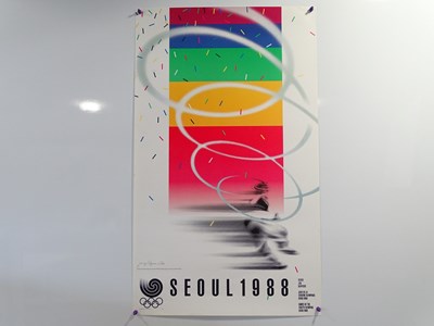 Lot 318 - SEOUL Olympics promotional posters - A series...