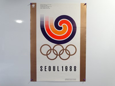 Lot 318 - SEOUL Olympics promotional posters - A series...