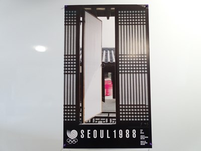 Lot 318 - SEOUL Olympics promotional posters - A series...