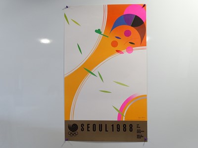 Lot 318 - SEOUL Olympics promotional posters - A series...